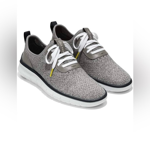 Cole Haan Men's Gray Knit Sneakers size 12 - Picture 1 of 10